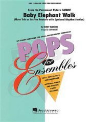 楽譜 【取寄品】【取寄時、納期1週間〜10日】輸入 フルートアンサンブル 子象の行進【フルート三重奏、フルート・アンサンブル】 Baby Elephant Walk (flute Ens.) /Henry Mancini【沖縄・離島以外送料無料】