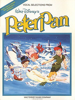 楽譜 【取寄品】【取寄時、納期1週間～10日】輸入 ピーター・パン （P／V／G） Peter Pan /Various Composers【沖縄・離島以外送料無料】