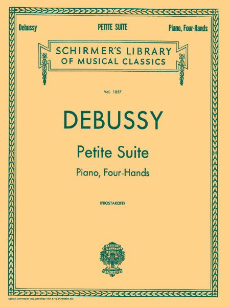 Rakuten - 楽譜 【取寄品】【取寄時、納期1週間〜10日】輸入 小組曲 （1P4H） Petite Suite /Claude Debussy【メール便不可商品】
