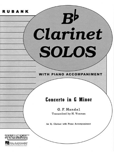 楽譜 【取寄品】【取寄時、納期1週間〜10日】輸入 クラリネットソロ クラリネット協奏曲 ト短調 Concerto in G minor (Clarinet & Piano) /G.F. Handel【メール便を選択の場合送料無料】