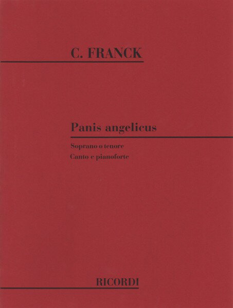 Rakuten - 楽譜 【取寄品】【取寄時、納期1週間〜10日】輸入 天使の糧（高声用） Panis Angelicus (O Lord Most Holy)(High Voice) /Cesar Franck【メール便を選択の場合送料無料】