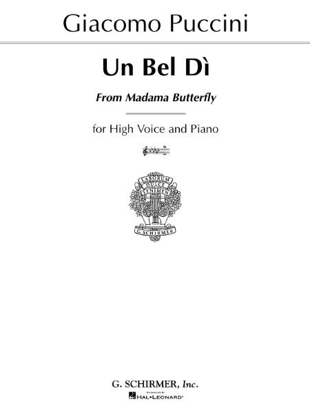 楽譜 【取寄品】【取寄時、納期1週間〜10日】輸入 ある晴れた日に（高声用） Un bel di vedremo (from Madama Butterfly) /Giacomo Puccini