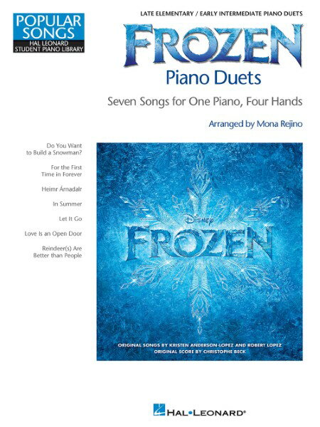 楽譜 【取寄品】【取寄時、納期1週間〜10日】輸入 アナと雪の女王（1P4H） Frozen Piano Duets【メール便を選択の場合送料無料】