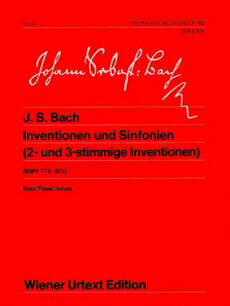 楽譜 ウィーン原典版042a バッハ インヴェンションとシンフォニア