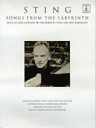 楽譜 【取寄品】輸入 STING／SONGS FROM THE LABYRINTH【沖縄 離島以外送料無料】