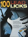 楽譜 【取寄品】輸入 ALAN WARNER/100 LEAD LICKS FOR GUITAR CD付【メール便を選択の場合送料無料】