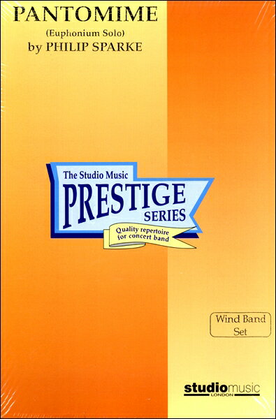 楽譜 【取寄品】MUS362 輸入 パントマイム（ユーフォニアム・フィーチャー）【メール便不可商品】【沖縄・離島以外送料無料】