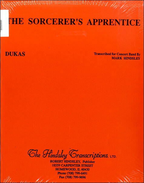 楽譜 【取寄品】MUC1679 輸入 魔法使いの弟子（マーク・ハインズレー編曲）【TheSorcerer’sApprentice】【メール便不可商品】【沖縄・離島以外送料無料】