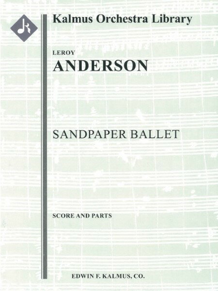 楽譜 【取寄品】MFOP617 輸入 サンドペーパー・バレー（ルロイ・アンダーソン）【TheSandpaperBallet】..
