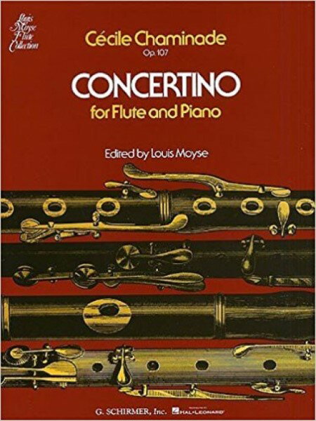 楽譜 【取寄品】MSOFL460 輸入 小協奏曲・Op.107（セシル・シャミナード）（フルート+ピアノ）【Concertinoop.107】【メール便を選択の場合送料無料】