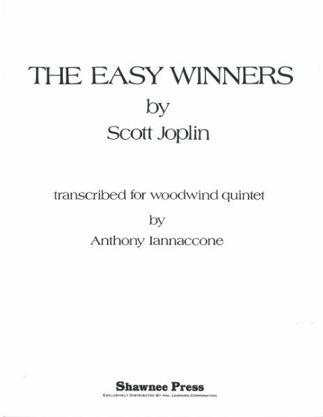 楽譜 【取寄品】IEWW294 輸入 イージー・ウィナーズ（スコット・ジョプリン） （木管五重奏）【EasyWinners】【メール便を選択の場合送料無料】