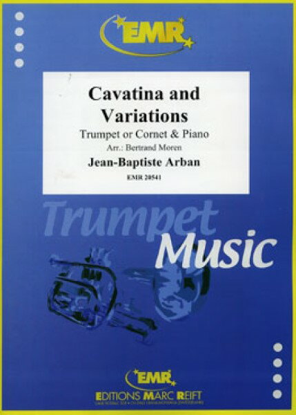 楽譜 MSOTP78 輸入 カヴァティーナと変奏曲（ジャン・バティスト・アルバン）（トランペット+ピアノ）