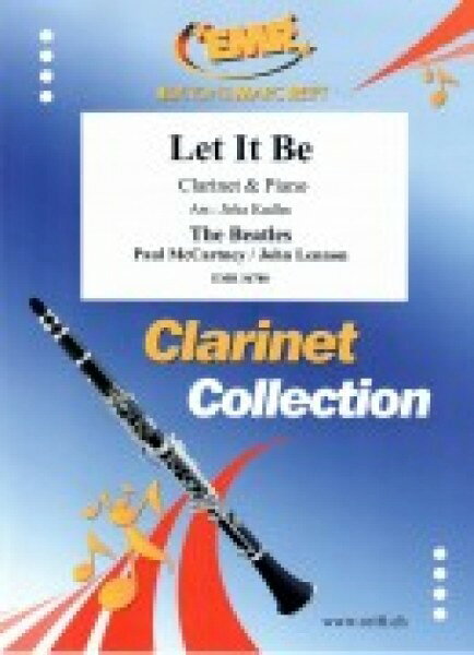 楽譜 【取寄品】MSOCL3493 輸入 レット・イット・ビー（ビートルズ）（クラリネット+ピアノ）【LetItBe】【メール便を選択の場合送料無料】