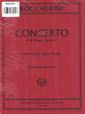 楽譜 MSOFL957 輸入 フルート協奏曲・ニ長調・Op.27(ルイジ・ボッケリーニ)(フルート+ピアノ)【ConcertoInDMajorOp.27】【メール便を選択の場合送料無料】