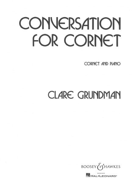 Rakuten - 楽譜 【取寄品】MSOTP76 輸入 会話（クレア・グランドマン）（トランペット+ピアノ）【ConversationforCornet】【メール便を選択の場合送料無料】