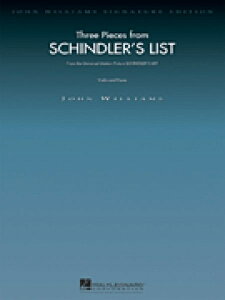 楽譜 【取寄品】MSOVN4 輸入 シンドラーのリストより3つの小品(ヴァイオリン+ピアノ)【ThreePiecesfromSchindler’sList】【沖縄・離島以外送料無料】
