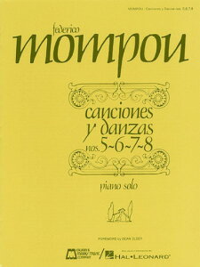 楽譜 【取寄品】MSOKE3861 輸入 歌と踊り・第5-8番(フェデリコ・モンポウ)(ピアノ)【Canciones y danzas - Nos. 5 6 7 8】【メール便を選択の場合送料無料】
