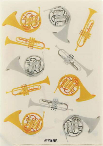 Brass Wポケットクリアファイル Contra−St デザイン（5枚セット）【メール便を選択の場合送料無料】