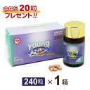 ヤングライフ (240粒)【1箱】今なら20粒プレゼント!!低分子ヒアルロン酸サプリメント【全国送料無料】 ably