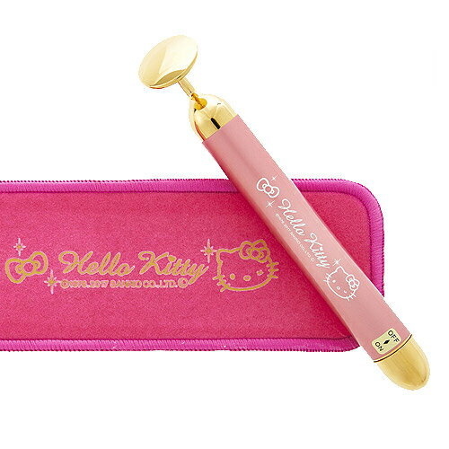 【最短翌日着 】電動美顔器 フェイスパーフェクションビオーラ ハローキティ 24K Beauty BAR BEAURA【全国送料無料 レターパック発送 】【代引き不可】ably