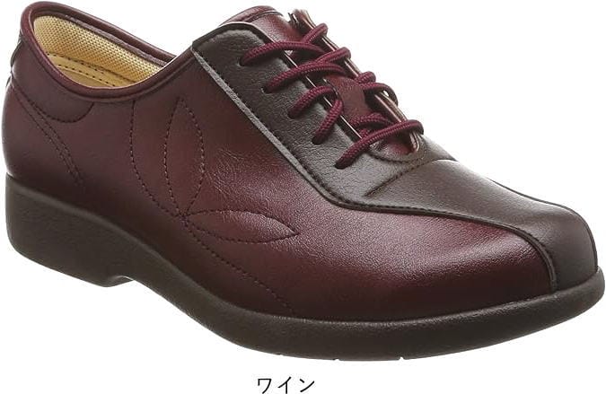レディース シューズ ウォーキングシューズ 3E 幅広 ファスナー付き 日本製 軽量 コンフォートシューズ 外反母趾 婦人靴 歩きやすい 疲れにくい シニア 介護 散歩 アサヒシューズ 快歩主義 L135 ahkhsl135win ablya2-10008844 Ablya(アベリア)靴 シューズ サンプル画像2