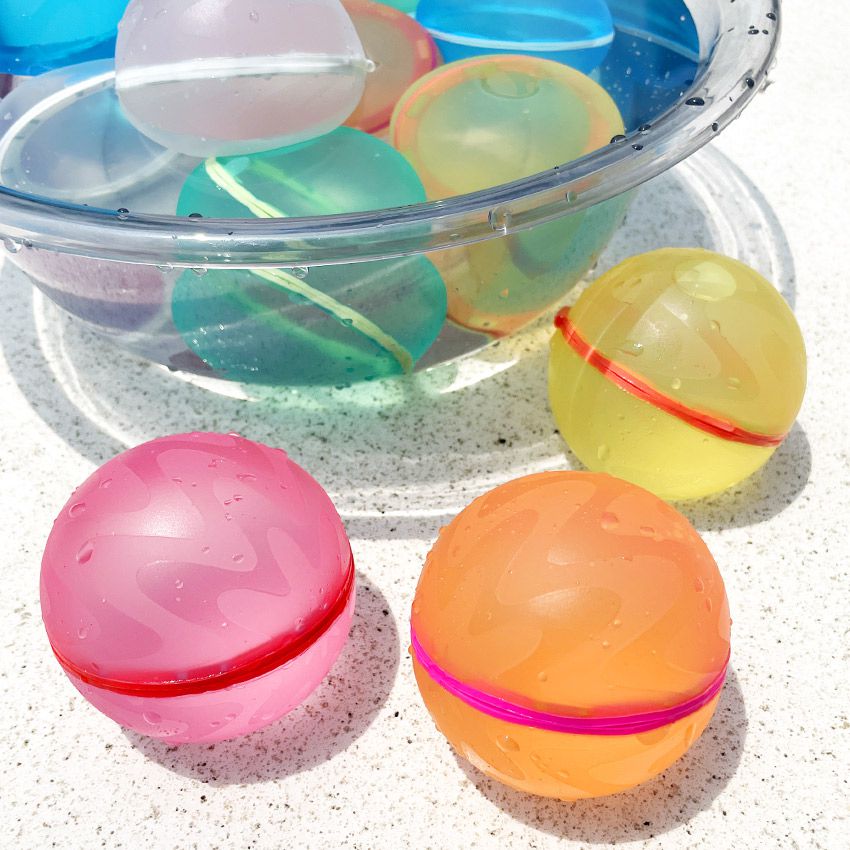 【メール便】 水風船 スプラッシュボール 水ふうせん シリコン 3個入り 水遊び 何度も使える ゴミが出ない 無限水ふうせん お風呂 おもちゃ プール 海 川 水鉄砲 子供 繰り返し エコ ウォーターボム 公式 正規品 roysb 2