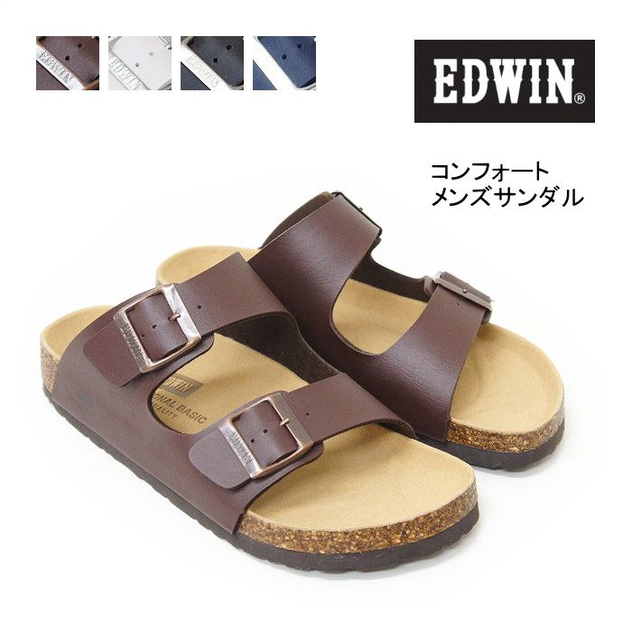 【送料無料】 EDWIN エドウィン メンズ サンダル コン