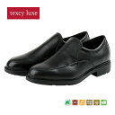 テクシーリュクス アシックス商事 texcy luxe 本革 革靴 ビジネスシューズ スリッポン スニーカー 黒 ブラック 4E ロングノーズ スーツ 靴 ac...