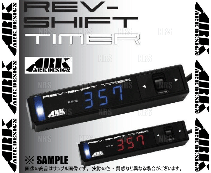 ARK Design �������ǥ����� Rev-Shift Timer ��֥��եȥ����ޡ� RED ��å� �����ܥ����ޡ� ���� (01-0001R-00