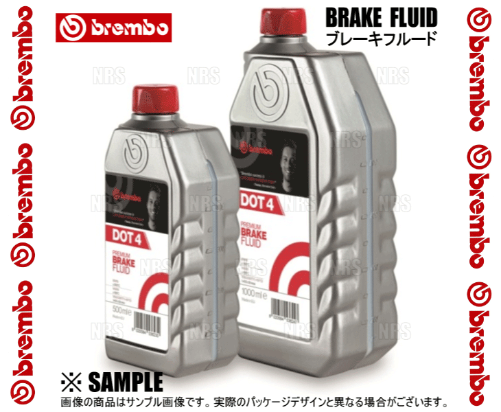 brembo ブレンボ Brake Fluid ブレーキフルード DOT4 1.0L (1000mL) 1本 (L54010