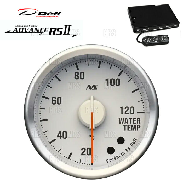 Defi デフィ アドバンスRS2/II (2点セット) φ52 水温計/コントロールユニットSE  ...