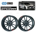 ENKEI エンケイ GTC01RR (マットダークガンメタリック/ミドルフェイス) 9.5J x 18インチ +35 PCD100 5穴 2本セット (GTC01RR-E022-MDG-2S(2)