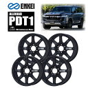 ENKEI エンケイ PDT1 (MBK マットブラック) 8.5J x 18インチ +54 PCD150 5穴 4本セット (PDT1-E002-MBK-4S(2)