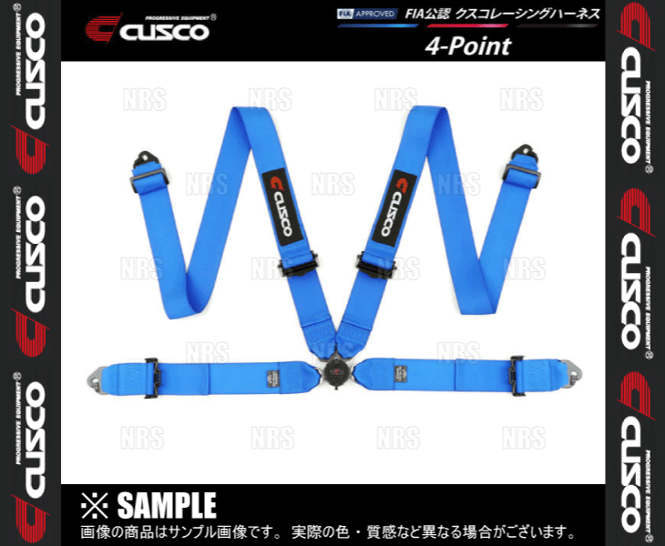 CUSCO ������ �졼���󥰥ϡ��ͥ� 4-Point (4����) �֥롼 (00B-CRH-N4BL