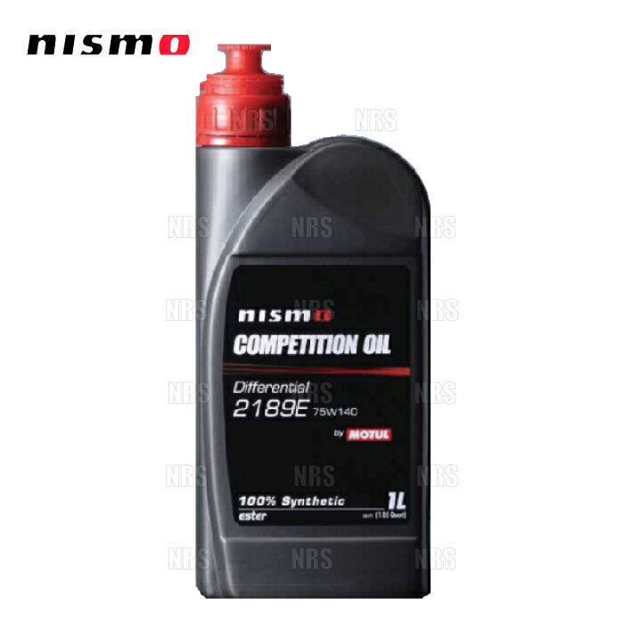 NISMO ニスモ コンペティションオイル タイプ 2189E (75W140) 6L 1L x 6本 6リッター (KLD75-RS421-6S