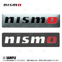 NISMO ニスモ Metal Emblem メタルエンブレム 25 x 100mm ブラック (99993-RN211