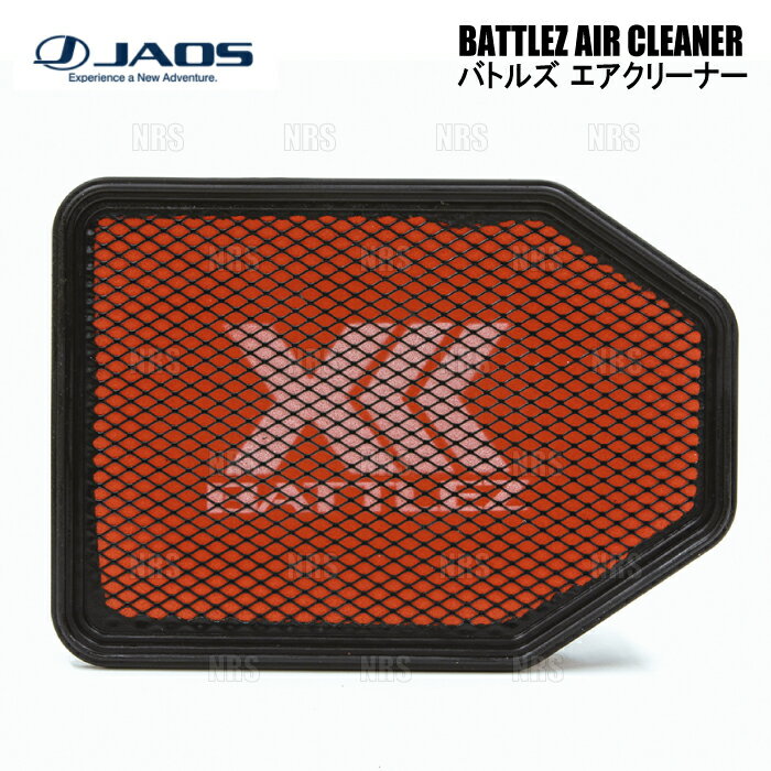 JAOS ジャオス BATTLEZ バトルズ エアクリーナー ジープ ラングラー JK38S/JK36S/JK36L 8/G 07/3〜18/10 (B730901