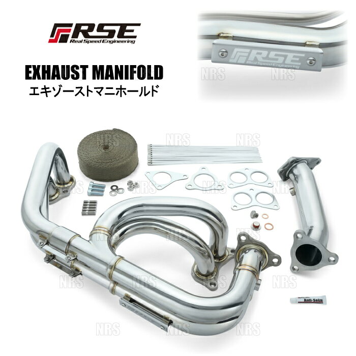 RSE リアルスピードエンジニアリング エキゾーストマニホールド (等長) インプレッサ スポーツワゴン/STI GF8/GGA/GGB EJ20 (RB6010-SB02B
