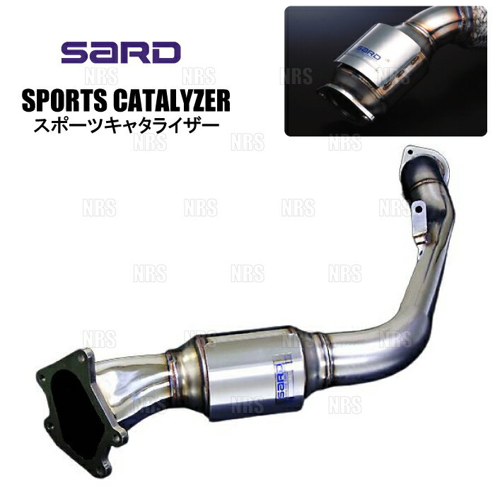 SARD サード スポーツキャタライザー インプレッサ WRX STI GDB EJ20 H16/6〜H19/6 6MT (89044/G