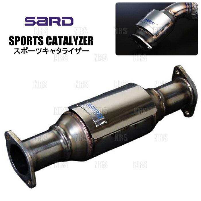 SARD サード スポーツキャタライザー ランサーエボリューション6 CP9A 4G63 H11/1〜H13/2 5MT (89051