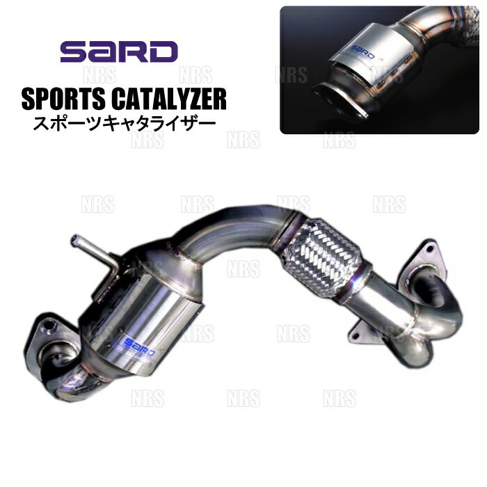 SARD サード スポーツキャタライザー MR-S ZZW30 1ZZ-FE H14/8〜H19/7 6MT (89319/G