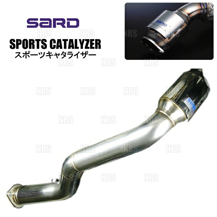 SARD サード スポーツキャタライザー インプレッサ WRX STI GRF EJ20 H21/2〜 5AT (89402/G