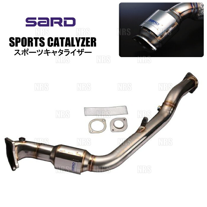SARD サード スポーツキャタライザー インプレッサ WRX STI GVB EJ20 H22/7〜 6MT (89403/G