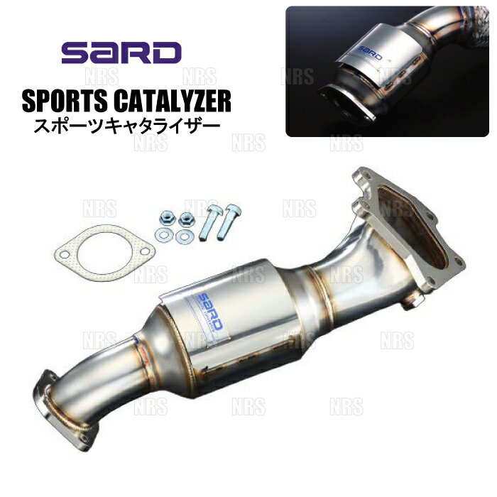 SARD サード スポーツキャタライザー WRX STI VAB EJ20 H26/8〜 6MT (89406/G