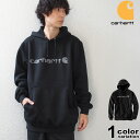 Carhartt カーハート パーカー スウェット プルオーバーパーカー 裏起毛 ルーズフィット LOOSE FIT MIDWEIGHT LOGO GRAPHIC SWEATSHIRT USAモデル 100074 TS0074-M 【carhartt パーカー カーハート スウェット メンズ トップス 大きいサイズ 】【あす楽対応】