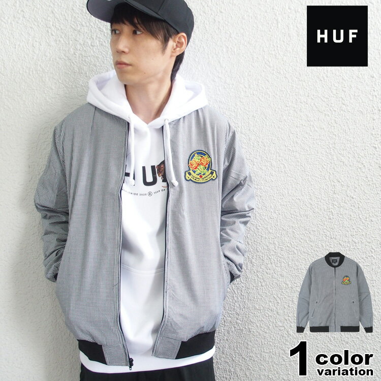 ハフ HUF スタジアム ジャケット NEWPORT JACKET (huf ジャケット JK00215 ストリート アウター 大きいサイズ ) 【あす楽対応】