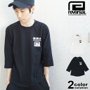 【リバーサル】reversal リバーサル Tシャツ 7分袖 M.W.A 3/4 SLEEVE TEE メンズ 九州限定 [rvches17aw001] 【あす楽対応】 【メール便対応】