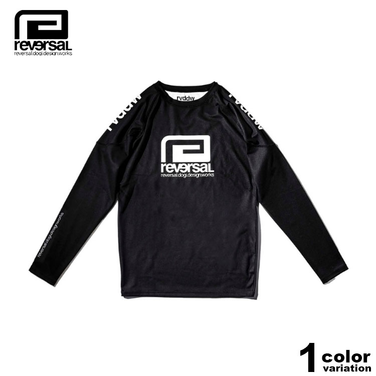 リバーサル reversal ラッシュガード 長袖 メンズ rvddw LONG RASH GUARD (reversal ラッシュガード リバーサル リゾート マリンスポーツ 海 日焼け防止 RVBS049 格闘技) 【あす楽対応】 【メール便対応】