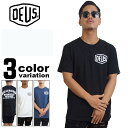 【deus tシャツ】 DEUS Ex Machina デウスエクスマキナ Tシャツ 半袖 / Venice Address S/S TEE [DMW41808C] 【あす楽対応】 【メール便対応】