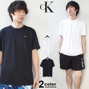 カルバン・クライン Tシャツ メンズ カルバンクライン Calvin Klein ラッシュガード 半袖 Tシャツ メンズ 水着 吸汗速乾 ドライ メッシュ UPF40+ Standard Light Weight Quick Dry S/S (calvin klein tシャツ トップス CB2HJ101) 【あす楽対応】 【メール便対応】